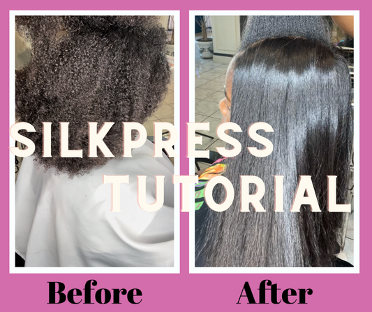 Silkpress tutorial - RavishHairExtensions