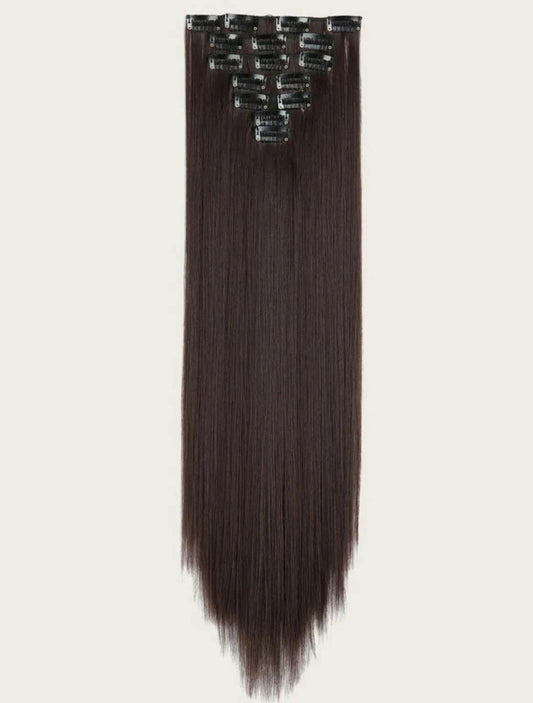 Clip-in Hair Extensions (Straight) - RavishHairExtensions